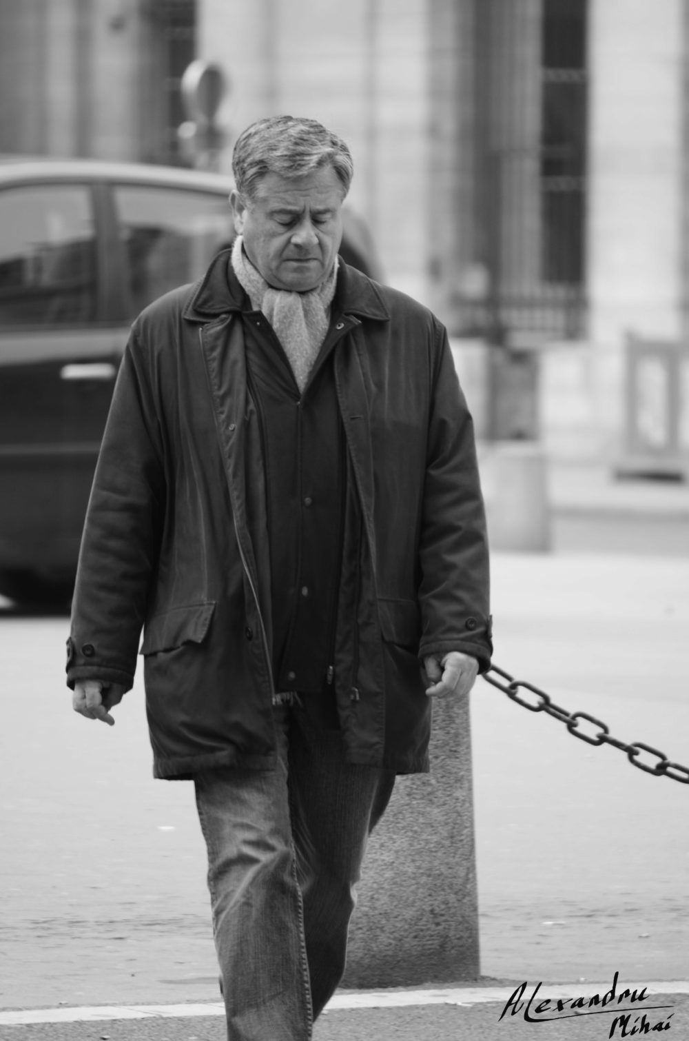 Parisian street scene